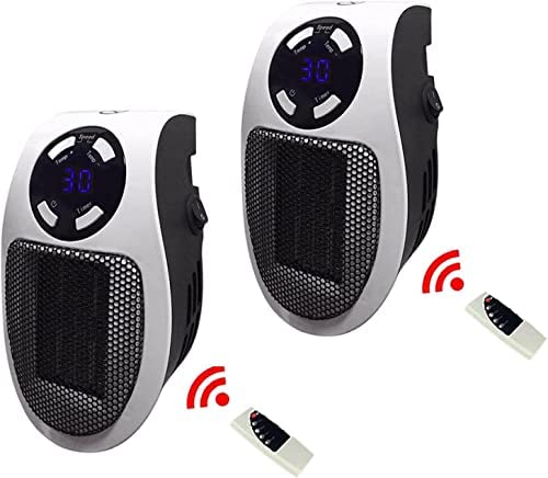Thermostat intelligent avec télécommande, mini prise murale portable pour  radiateur, radiateur enfichable Equi Warm Pro, radiateur enfichable avec